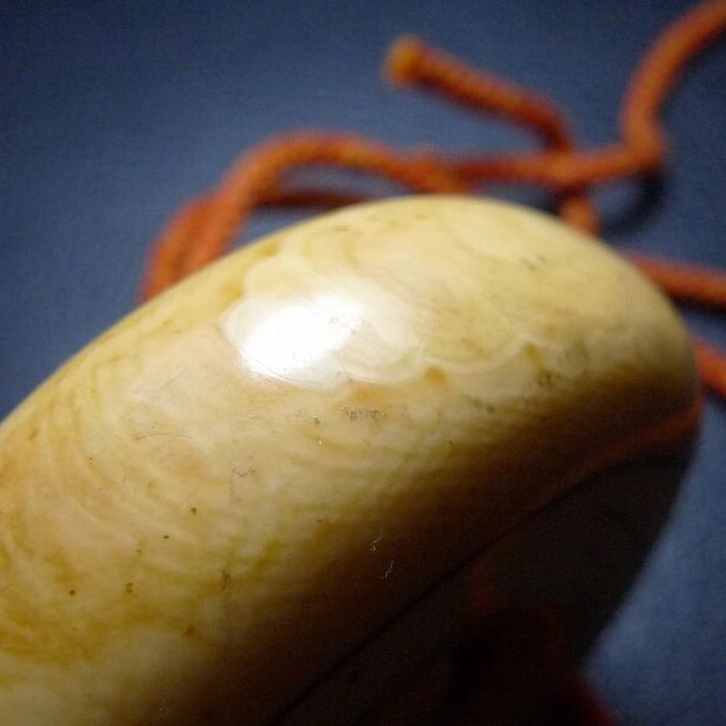 △本象牙饅頭根付78g・提げ物△NE81△ | 象牙屋本舗 こほく堂 本象牙と