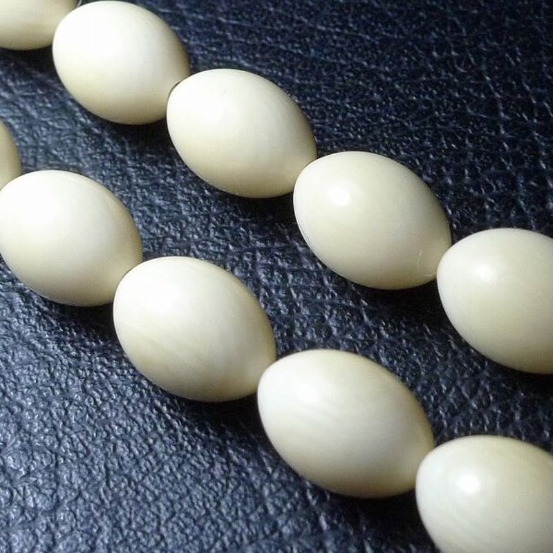 △本象牙ネックレス5点・139g△NE88△ | 象牙屋本舗 こほく堂 本 △本象牙ネックレス5点・139g△NE88△ | 象牙屋本舗 こほく堂 本