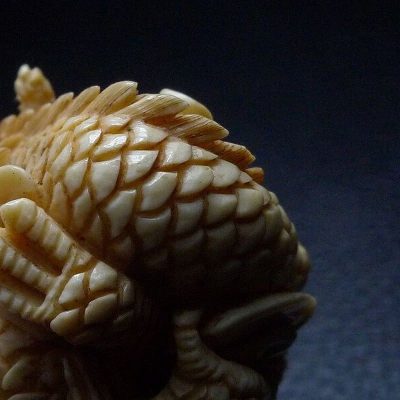 堤物 根付 置物 天然素材 南瓜 牙彫 かぼちゃ 彫刻 提げ物【CM265】 堤物 根付 置物 天然素材 南瓜 牙彫 かぼちゃ 彫刻 提げ物