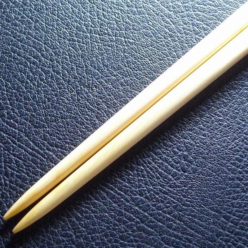 △本象牙材彫刻角箸33g/一膳△NE82△ | 象牙屋本舗 こほく堂 本象牙と