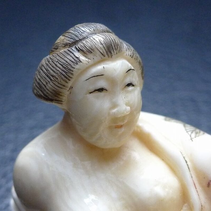 根付　春画　中国　アンティーク　提げ物 Yahoo!オークション - ③ 時代物 置き根付 春画 玩具 細密彫刻