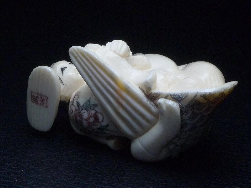 極上　春画　根付　26g 東さ7-1009☆2F 極上 春画 根付 26g 東さ7-1009☆2F