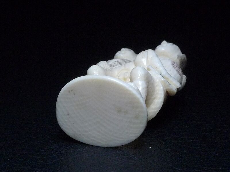 根付け　亀　蓮　象　牙 根付け 亀 蓮 象 牙 象牙根付【亀】 ｜ 三味線専門店菊岡まつ乃公式