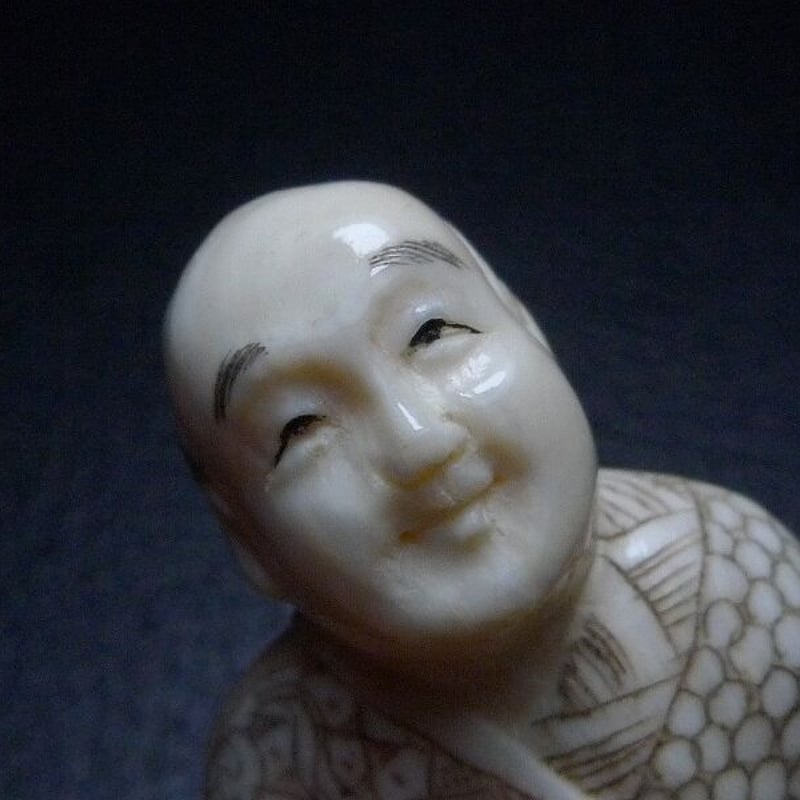 △光之?作・本象牙春画根付22g・提げ物△NE47△ | 象牙屋本舗 こほく堂