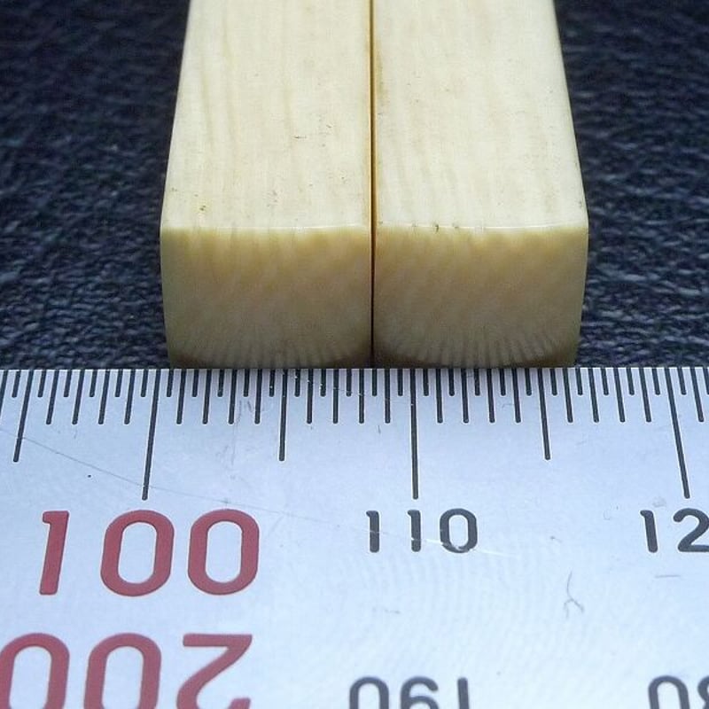 △本象牙材彫刻角箸33g/一膳△NE82△ | 象牙屋本舗 こほく堂 本象牙と