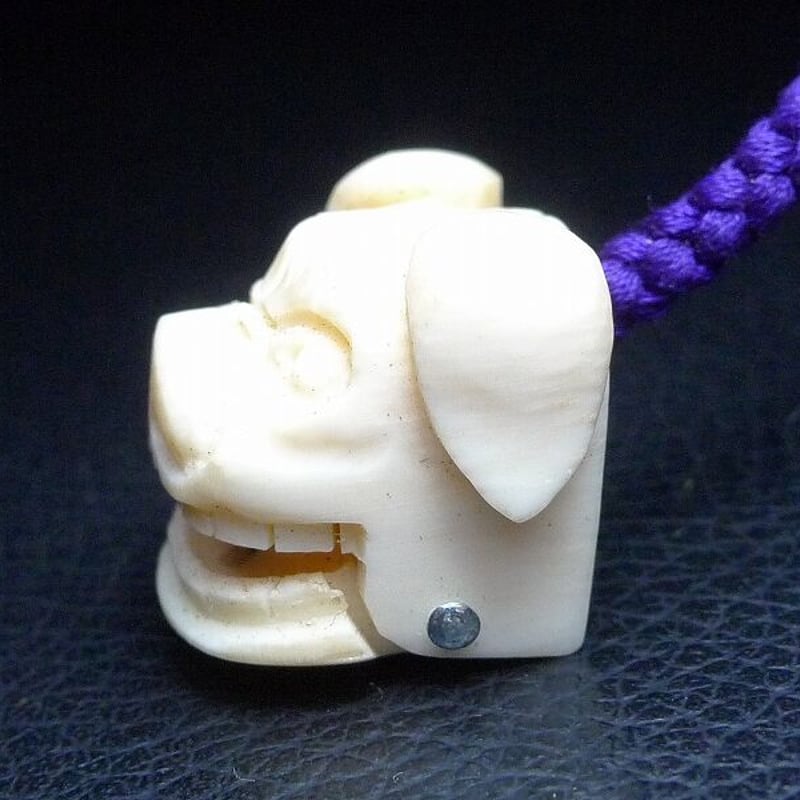 △本象牙獅子舞キーホルダー6g△NE97△ | 象牙屋本舗 こほく堂 本象牙