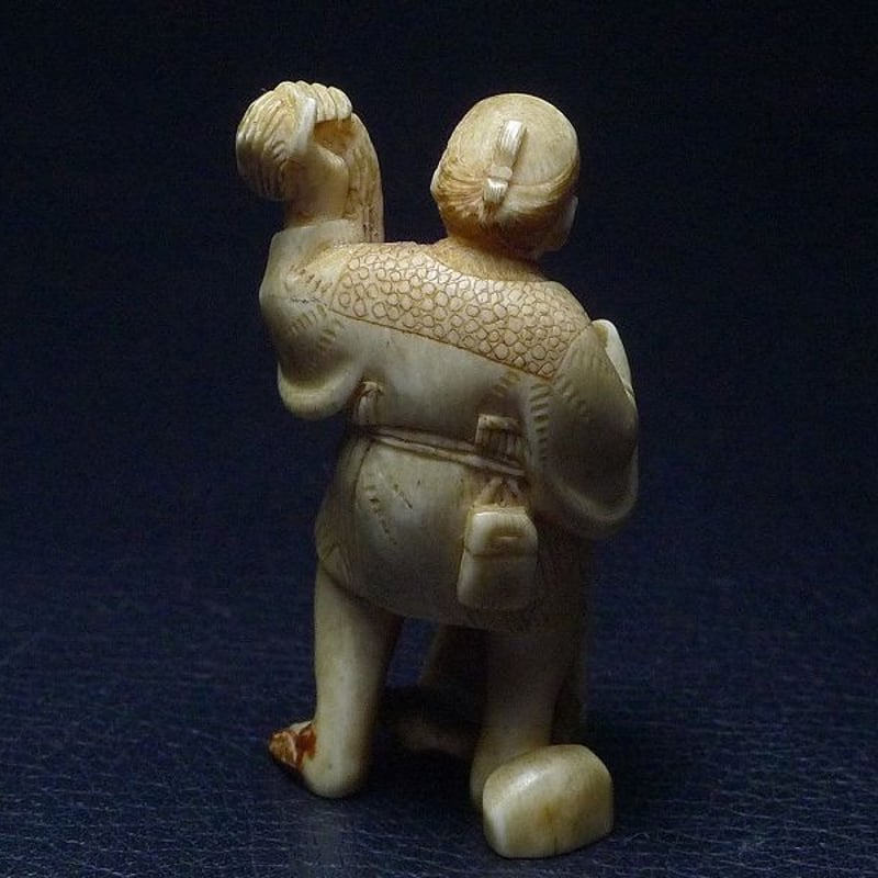 レア　繁栄崇拝物　象骨の男性原理人形　ポーパーンガン　象骨構築　魅力魅了恋愛人縁 エドガー・ポー（「マネ、30点のオリジナル・エッチング集」より