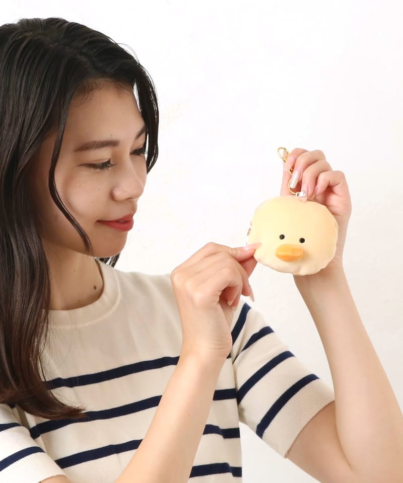 みーにゃんページ　ポーチ　クッションキーリング ◇再入荷◇アニマルもちもちキーリングポーチ | BuonaVita