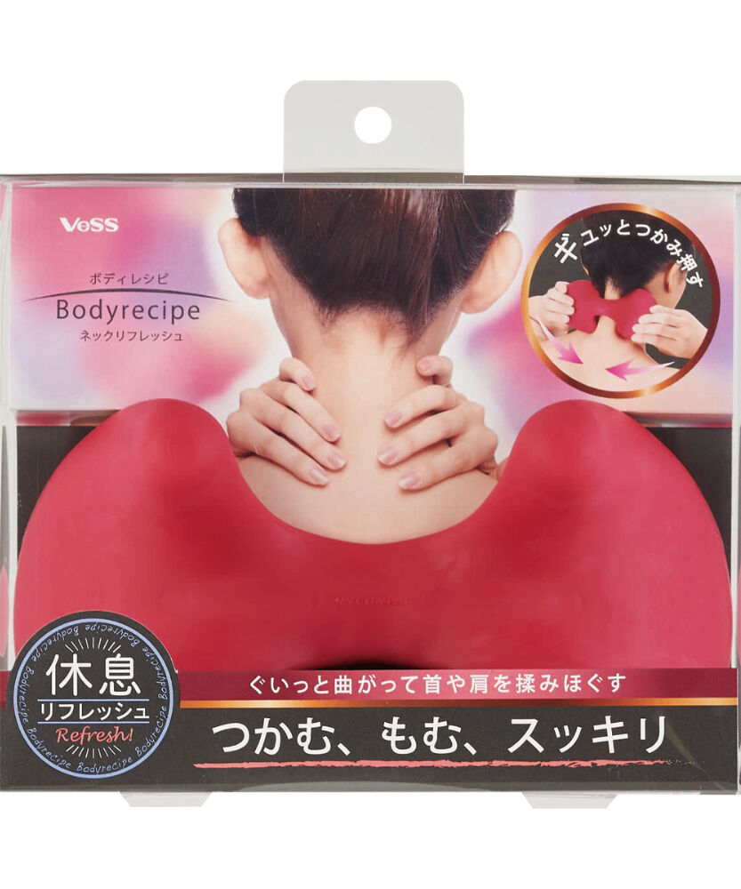 お風呂で使えるもみほぐし】ボディレシピネックリフレッシュ