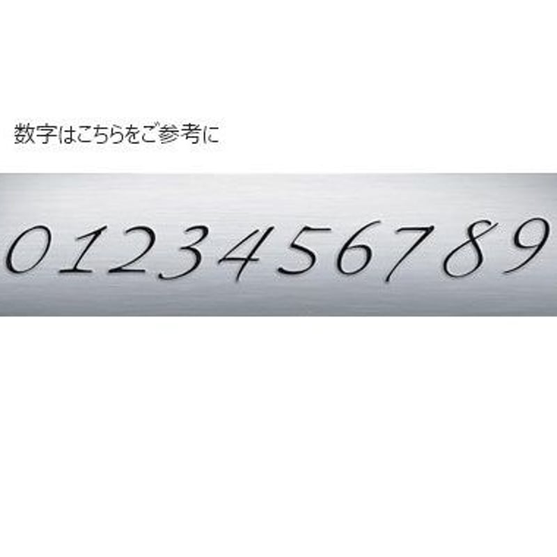 数字(ナンバー)プレート ロングネックレス | ナンバー（数字）と