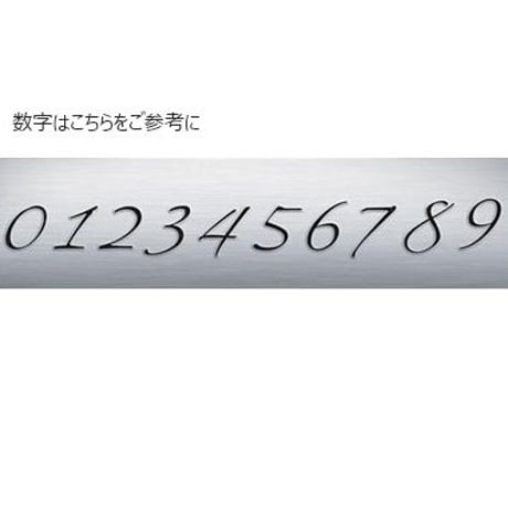 数字(ナンバー)2ケタプレートブレスレット[シルバー925]