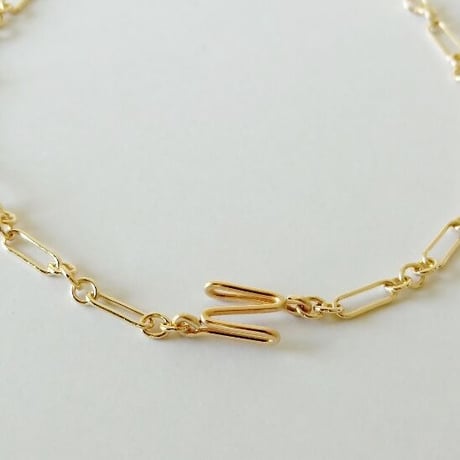 イニシャルラインアンクレット