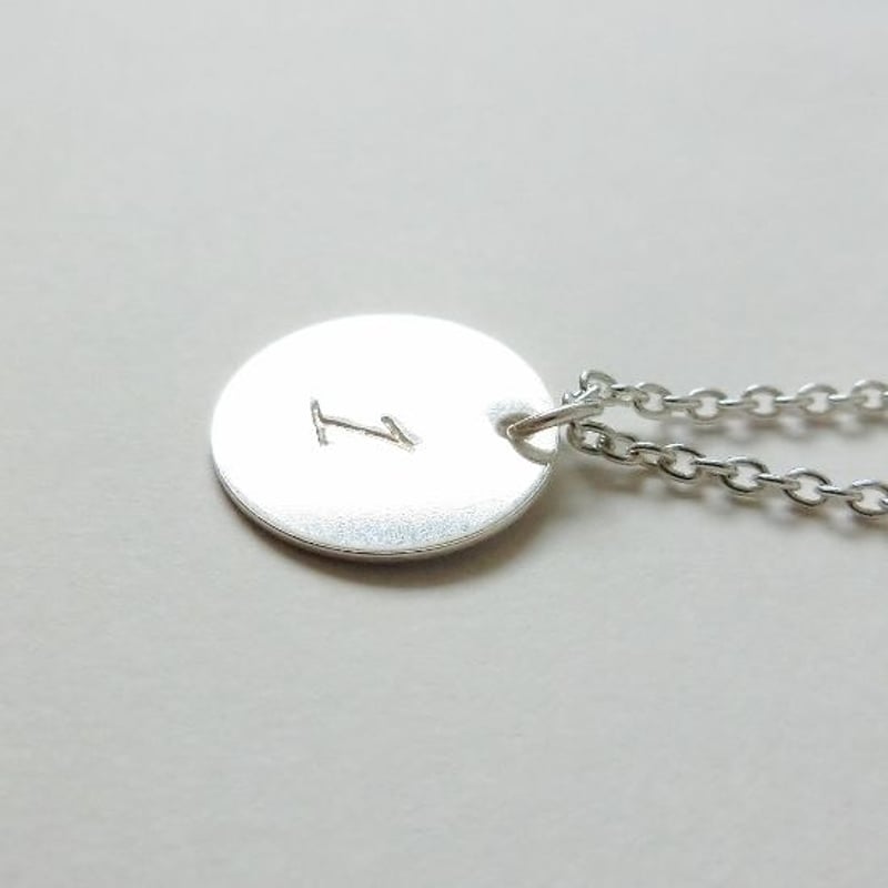 数字(ナンバー)プレートネックレス[シルバー925] | ナンバー（数字）と