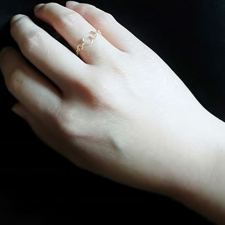 《CLASSY.ONLINE掲載アイテム》数字(ナンバー)チェーンリング