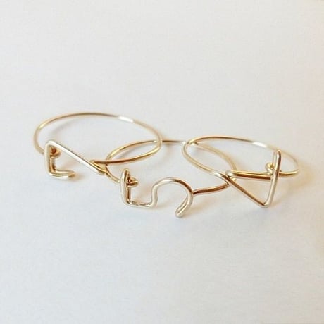 《CLASSY.ONLINE掲載アイテム》数字(ナンバー)リング