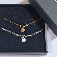 ナンバー(数字)2ケタペアネックレスセット【ペア】