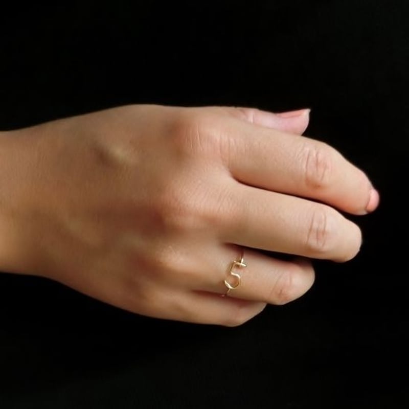 CLASSY.ONLINE掲載アイテム》数字(ナンバー)リング | ナンバー（数字