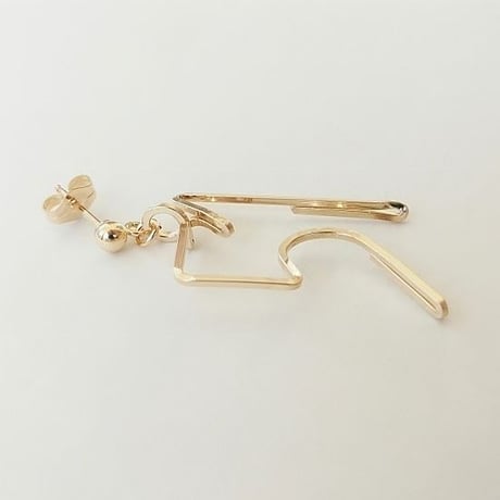 華やぎ数字(ナンバー)2ケタピアス