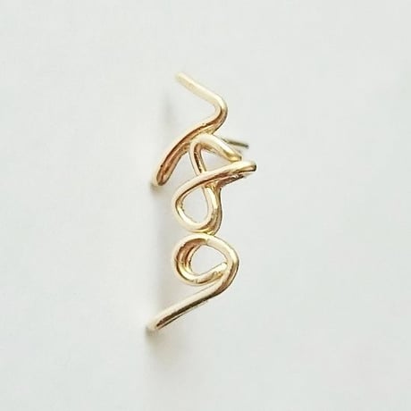数字(ナンバー) 3ケタピアス スライド
