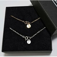 イニシャルペアネックレスセット【ペア】