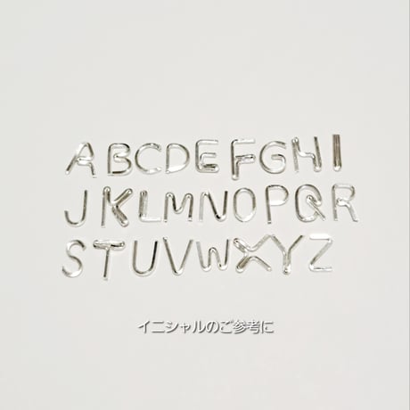 [TATO] イニシャルリング[シルバー925]