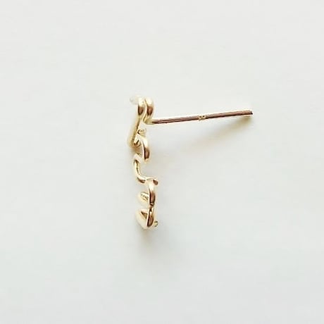 数字(ナンバー) 3ケタピアス スライド