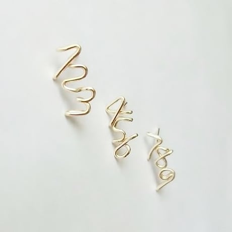 数字(ナンバー) 3ケタピアス スライド
