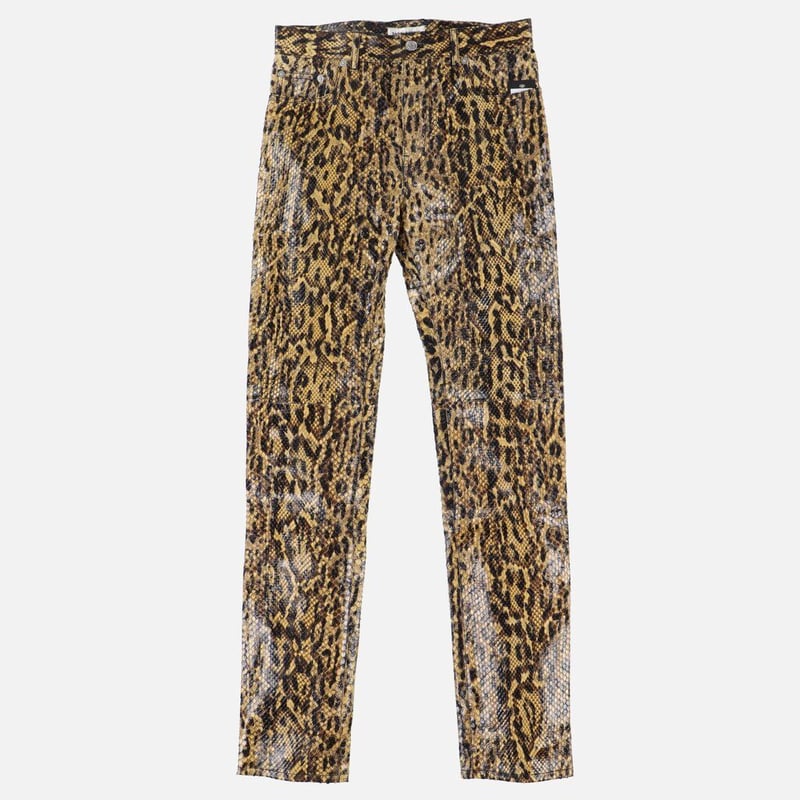 SAINT LAURENT パイソンパンツ プロトタイプ W28 | MLS