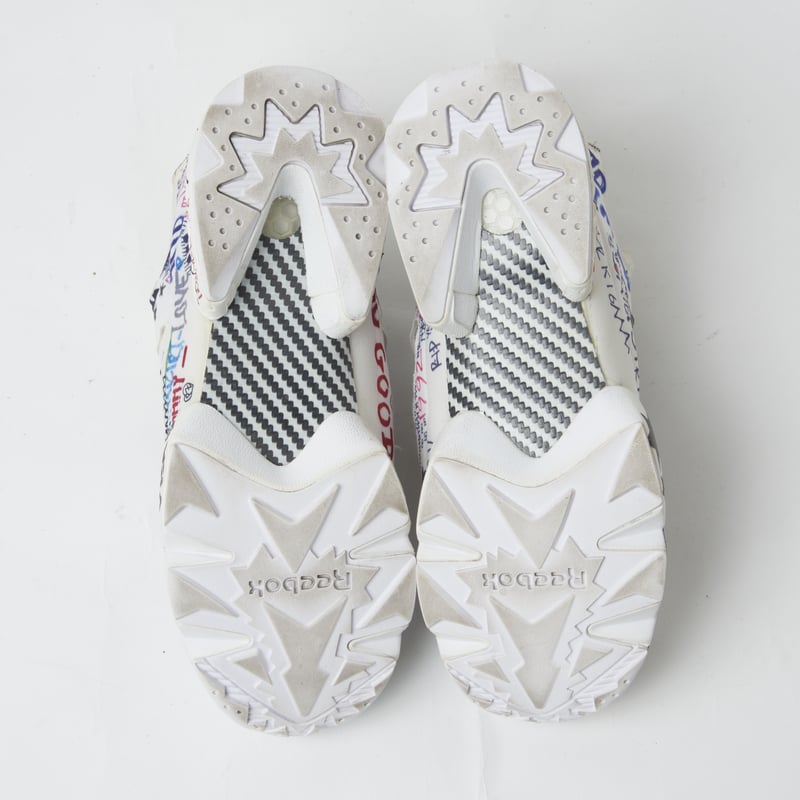 VETEMENTS × Reebok マフラー 厚手　ヴェトモン　バレンシアガ VETEMENTS Reebok ヴェトモン リーボック ソックランナー ハイ