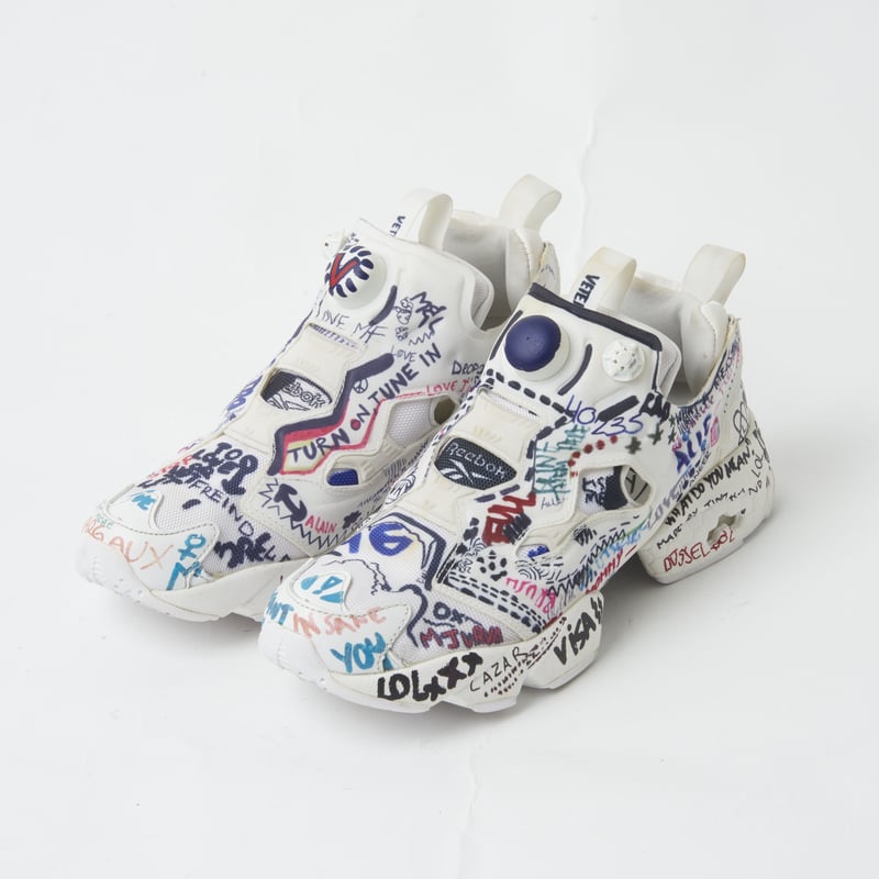 VETEMENTS × REEBOK Instapump Fury スニーカー 24 | MLS