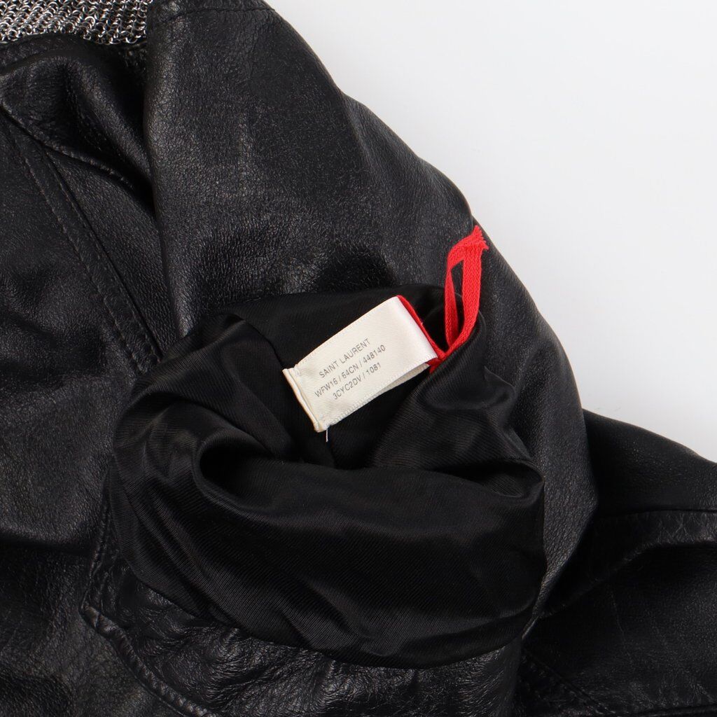 SAINT LAURENT ライダースジャケット プロトタイプ 48 | MLS