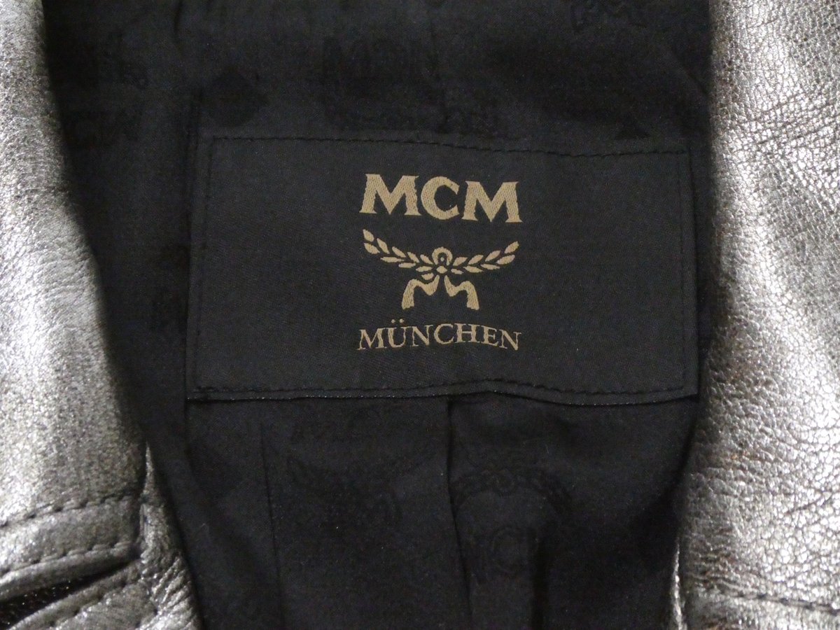 MCM シルバーライダースジャケット M | MLS