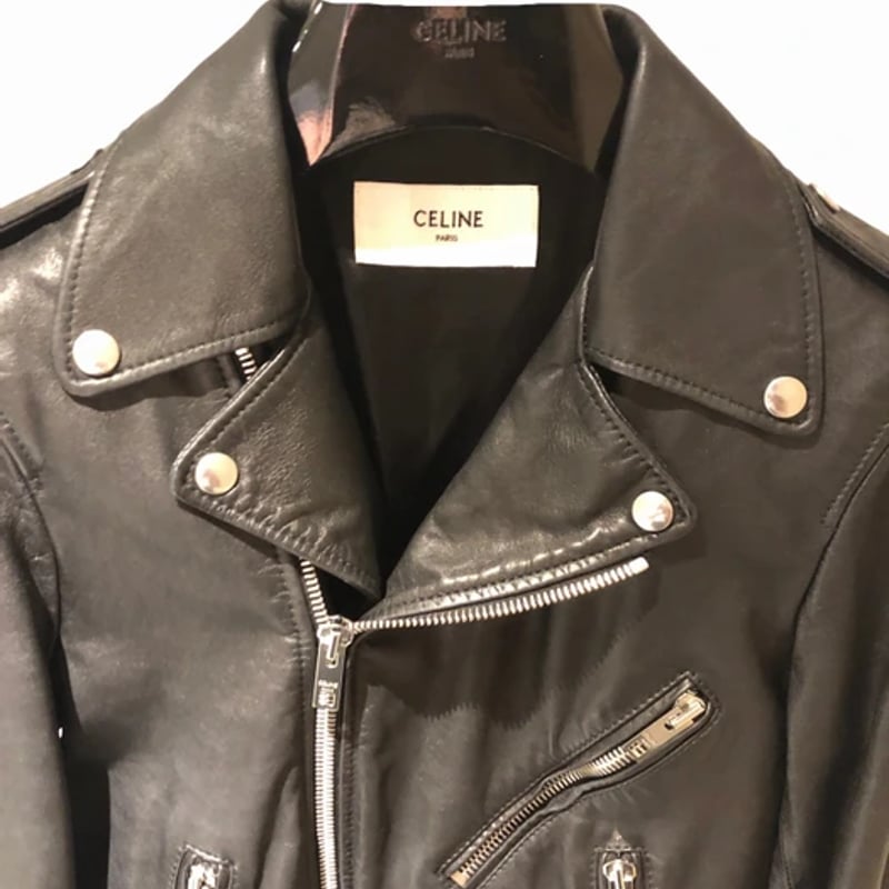 CELINE ライダースジャケット「ZZHAAHH」 54 | MLS CELINE ライダースジャケット「ZZHAAHH」 54 | MLS