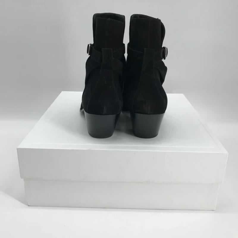 CELINE スウェードブーツ ブラック 8.5 | MLS CELINE スウェードブーツ ブラック 8.5 | MLS