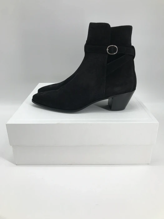 CELINE ブラック スエード ブーツ 37 CELINE ブラック スエード ブーツ 37