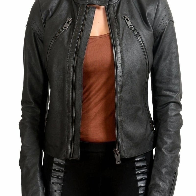 44 メゾンマルジェラ 八の字トラックジャケット 牛革】マルジェラ 八の