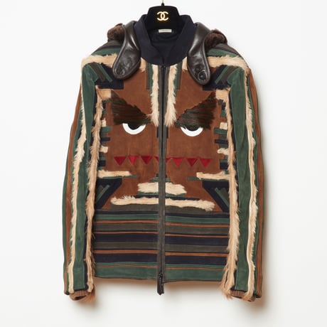 【極美品】フェンディ　ミュール　36　ムートン　ボア　ブルー　23.5cm CATEGORY FENDI | MLS