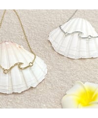 ウェーブネックレス（波モチーフ） SHELOOMオリジナル
