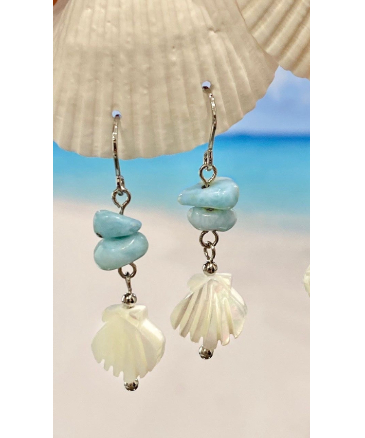 ラリマー&シェルピアス SHELOOMオリジナル | SHELOOM （シェルーム