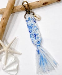 タカラガイ×海色キーホルダー　SHELOOMオリジナル