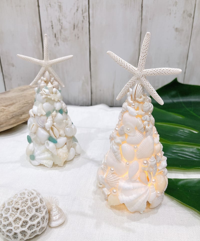 shell light clear。シェルライト ヒトデ パールstarfish shell light