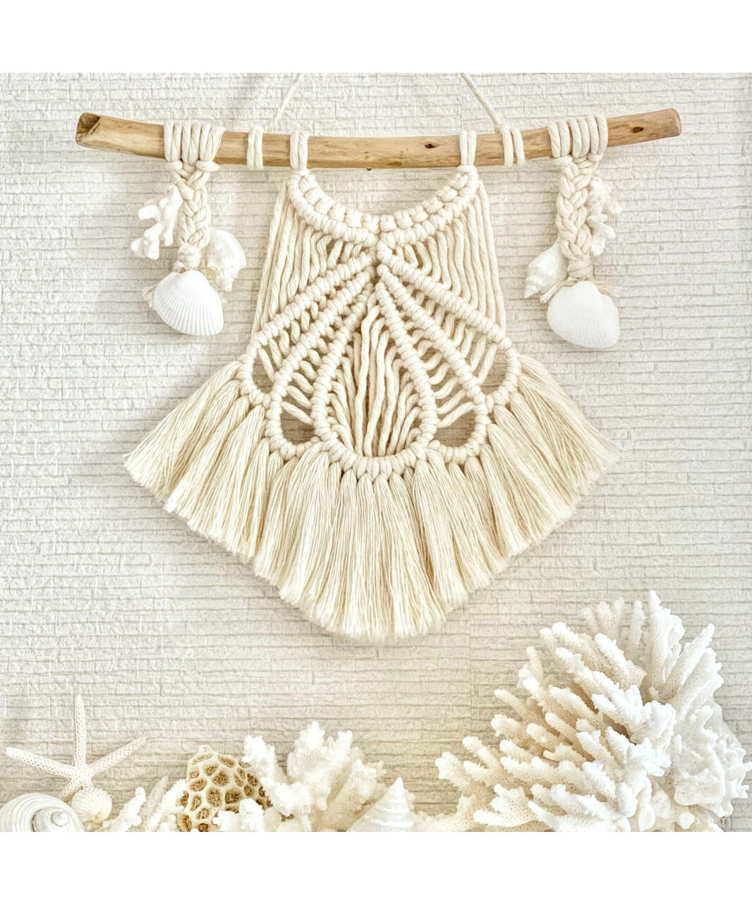 No.101 カウリーシェルのマクラメタペストリー fit=scale-down,w=1200