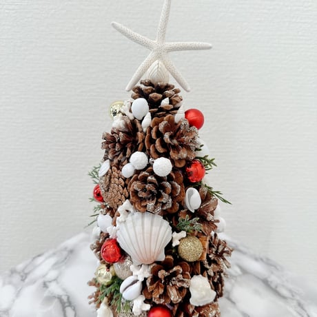 海を感じるクリスマスガーランド クリスマス 貝殻 リゾート 海を感じるクリスマスガーランド クリスマス 貝殻 リゾート