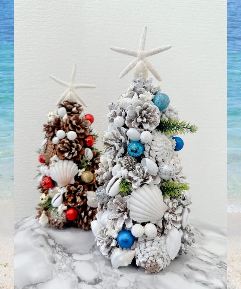 貝殻　ヒトデ　オーナメント　ナチュラル　クリスマス　クリスマスツリー　飾り　海 貝殻 ヒトデ オーナメント ナチュラル クリスマス クリスマスツリー