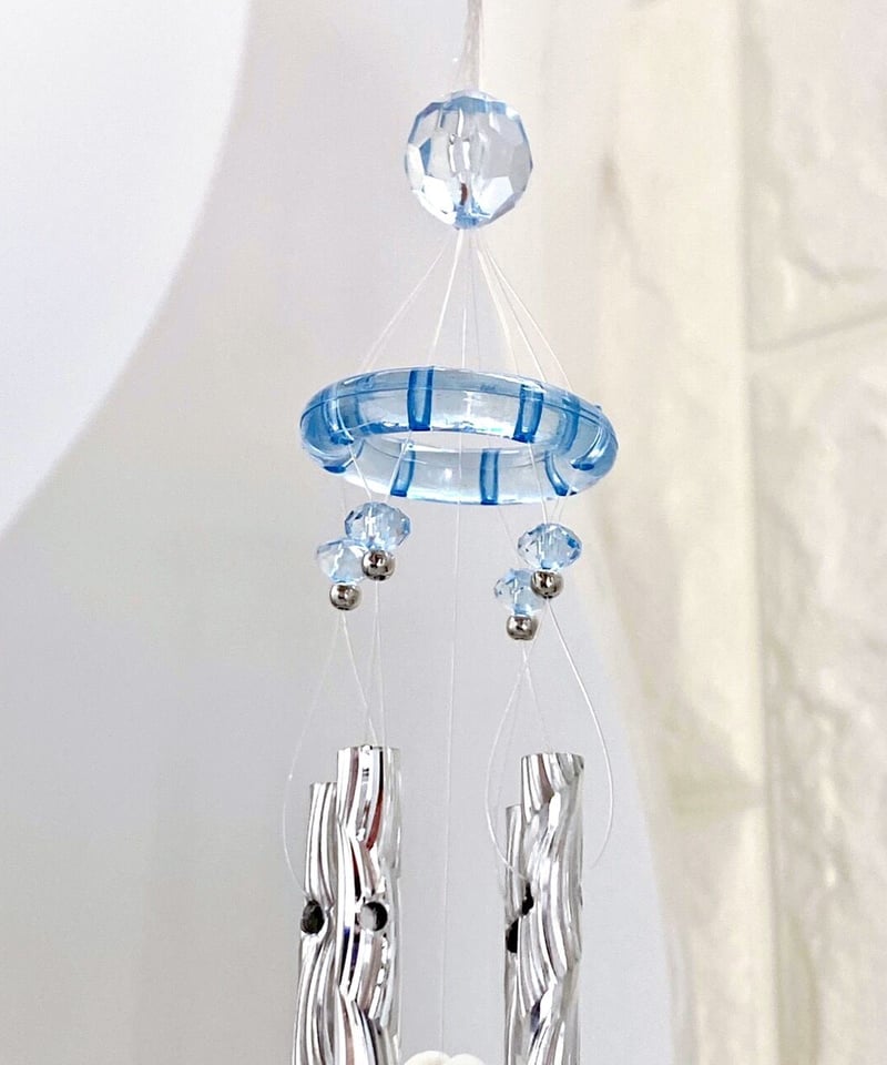 スターフィッシュ&シェル ウィンドチャイム / ブルー SHELOOM