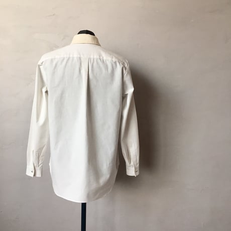 Bow tie colour shirt 　type:ling sleeve【ちょうネクタイシャツ】