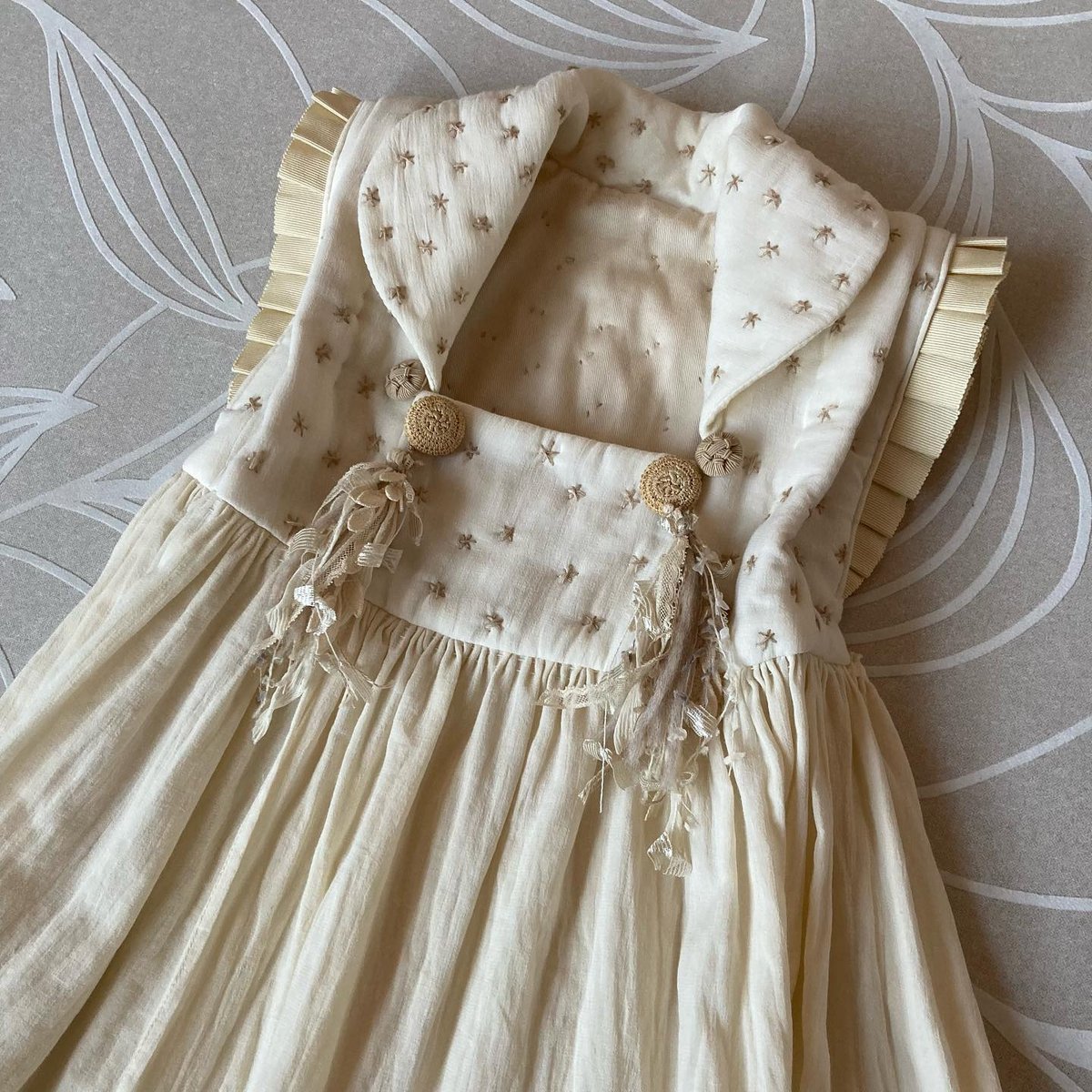 七五三用被布ドレス 七五三用被布 被布ドレス メロウ アンティーク風 | cocoawaffleSTORE