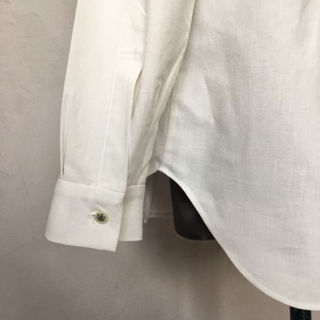 Bow tie colour shirt 　type:ling sleeve【ちょうネクタイシャツ】