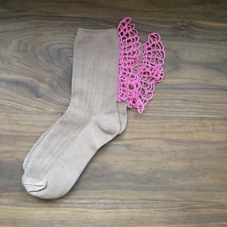 Mane sox type:frill 【たてがみ靴下 フリルタイプ】