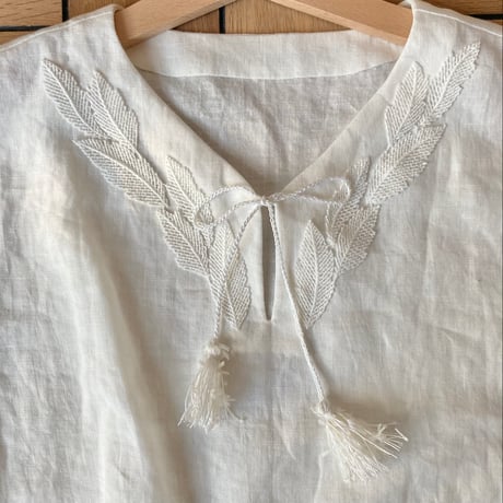plume lace フレンチブラウス＋ニッカーボッカー